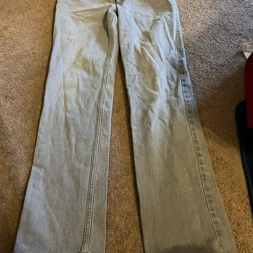 J.Jill  slim leg grey jeans 8