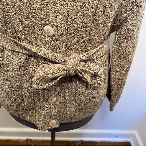 Carol Rose Cardigan Sweater Beige