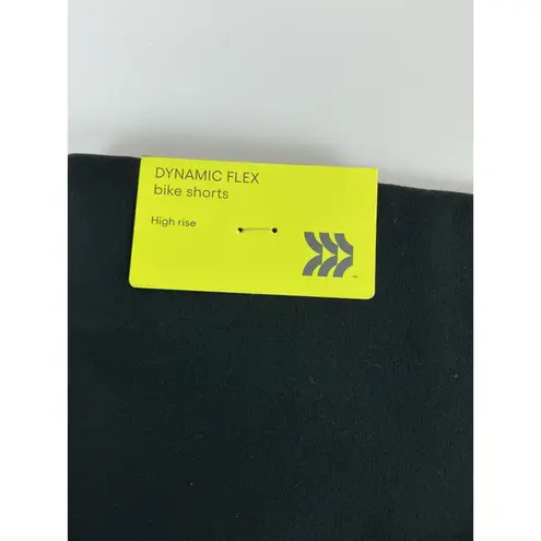 All In Motion NWT Dynamic Flex Black Bike Shorts High Rise Athletic Activewear