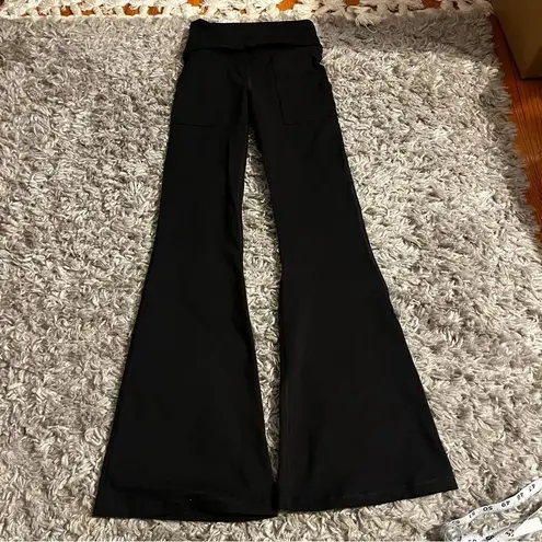Aerie Offline by  the fold over hip hugger flare pants size xsmall - Image 1