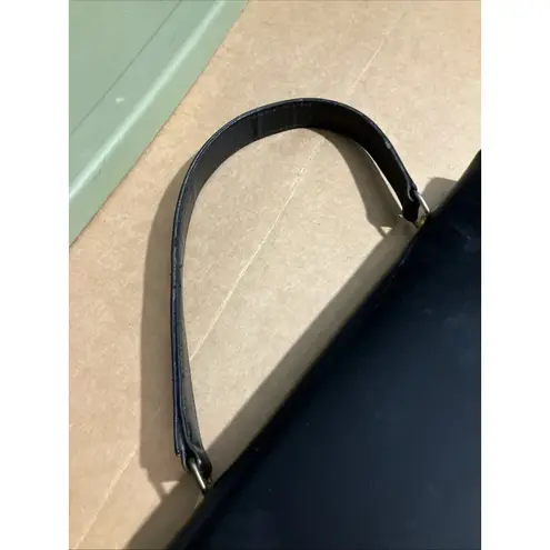 Martin's Black Leather Purse Handmade, Canadian Leather Handbag, Handbag Purse