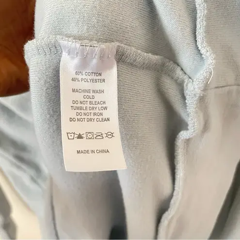 Rhythm. Dawn Fleece Vintage Sun Graphic Pullover Hoodie Sky Blue Size Large