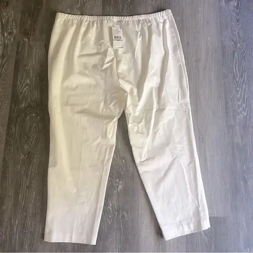 Karen Kane White Lifestyle Piper Pant Plus Size 22W New!