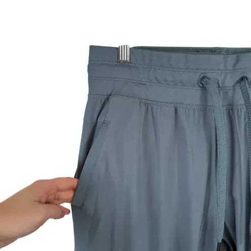 Free Fly Breeze Drift Pants Blue Ankle Crop Outdoor Hiking Womens Medium