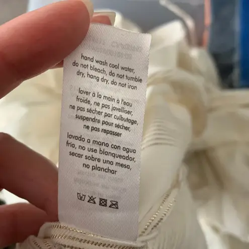 ONIA Grace Sleeveless Striped Cotton Wrap Maxi Dress Medium