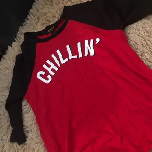 Netflix  and Chill long sleeve tee