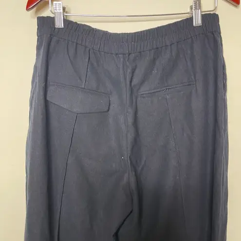 Roucha Plana straight leg trouser Pants in midnight navy size C US L Blue Size L