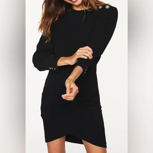 Ba&sh Sloane Black Mini Dress β Size XS (NWT)