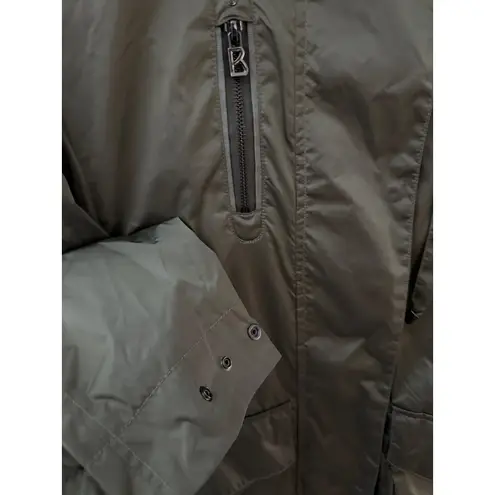 Bogner Parka Zia Ultralight Hooded Jacket Olive Green Size 6