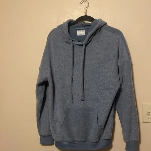 Soft Serve Cloud Cotton Hoodie Size‎ Medium Blue