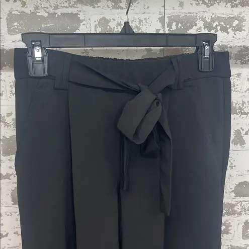 Philosophy  Elastic Waist Wide Leg Black Pants Size Small