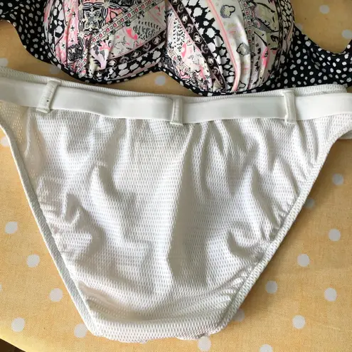 Victoria's Secret VICTORIA SECRET Bombshell Padded Push Up Bikini Top 36C& Kenneth Cole bottoms XL - Image 4