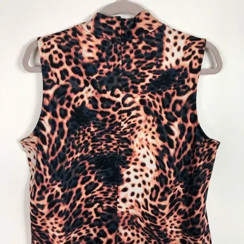 ASOS curve animal print dress women’s‎ size 16 Pink
