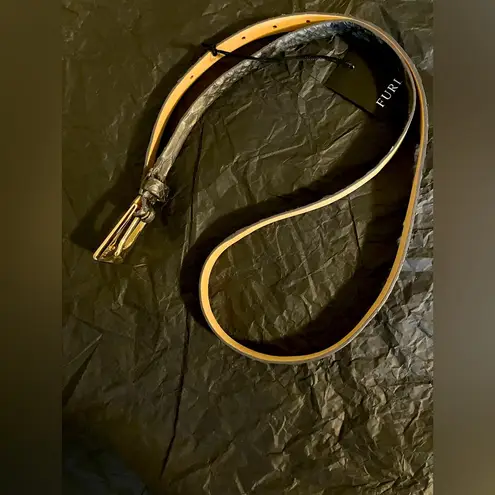 Furla New Women Leather Belt SZ L Italy.