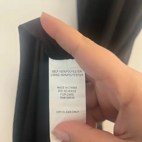 Birdy Grey New  Maxi Bridesmaid Theresa Dress
In Chiffon Black size small