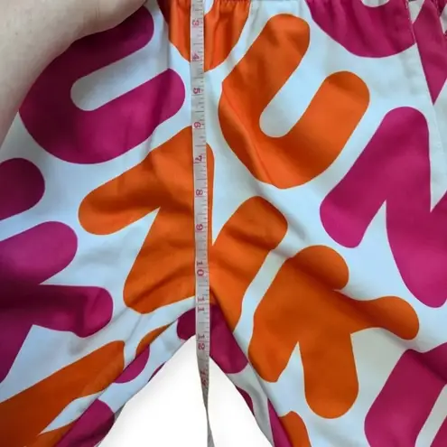 Dunkin Logo Jogger Sweatpants Small RARE Pink