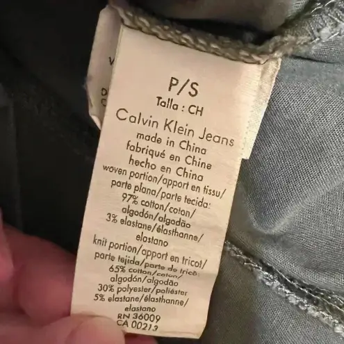 Calvin Klein Jeans Calvin Klein Jacket Womens Sz S Green Coat Rider Outdoors Ladies