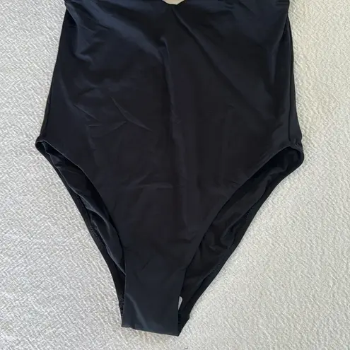 MELISSA ODABASH TAMPA BLACK SWIMSUIT, Size 8, $265