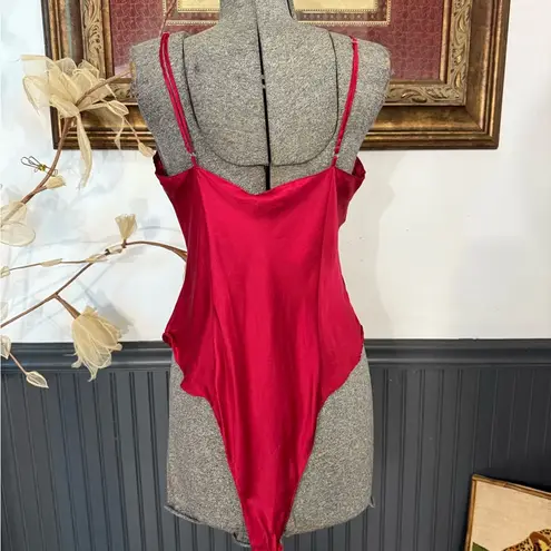 Victoria's Secret Vintage Gold Label Victoria’s Secret 100% Silk Bodysuit ~ Size Medium 💛🍄 - Image 3