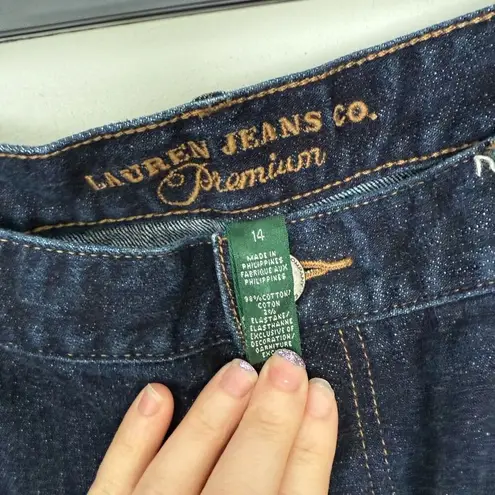 Lauren Ralph Lauren Women’s 14 Western Riding Jeans Blue