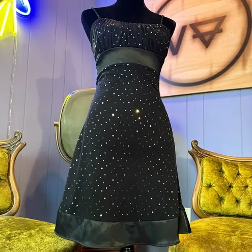 Vintage Y2K Taboo Sparkly Party Dress Size Black Size M
