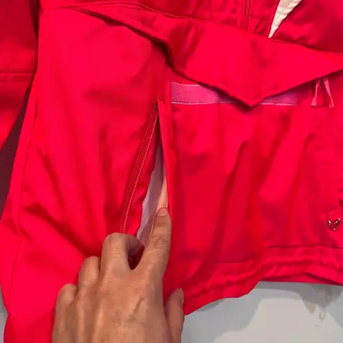 Obermeyer Vintage Hot Pink Sport Ski Jacket SHELL Ladies 8 Snowboarding Snow