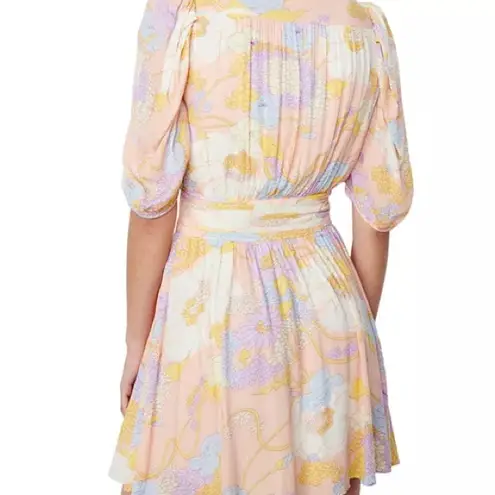 Ba&sh Noam Puff Sleeve Mini Dress - NWT Size M