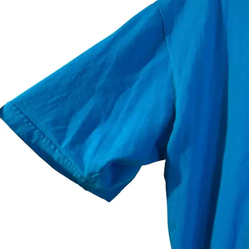 Nassua Bahamas Embroidered Shirt Dark Teal XXL Souvenir Vacation Travel Casual Blue Size 2X