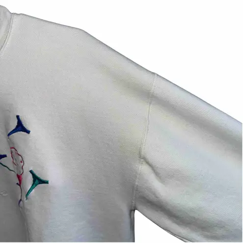 Vintage golf embroidered crewneck sweatshirt White Size M