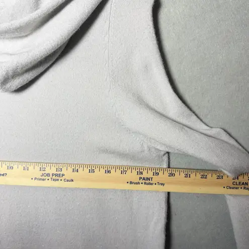 525 America Hoodie Sweater Light Gray Shimmer Knit Womens Size S