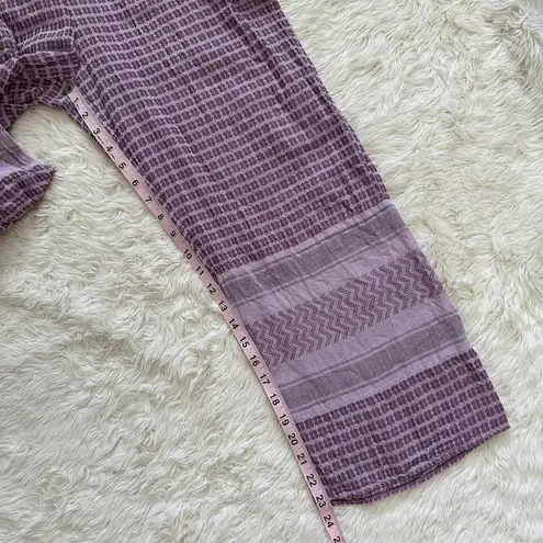 Saylor Jumpsuit Zoya Sleeveless Cropped Purple S