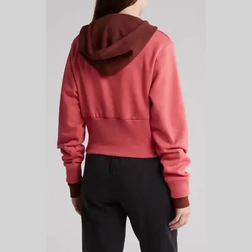 Nike  Icon Clash Cropped Fleece Hooded Sweatshirt