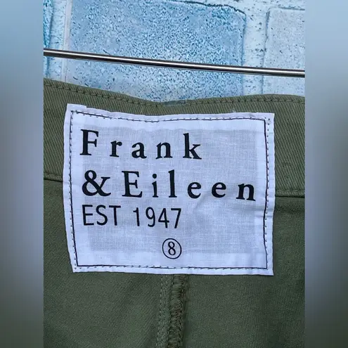 Frank & Eileen Blackrock, The Italian Utility Pant, Green size 8 Blue