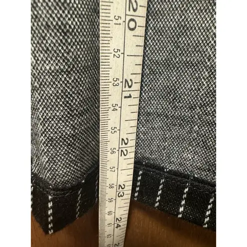 Eye Candy Pinstripe Pencil Skirt Career Wear Business Casual Black Size Medium