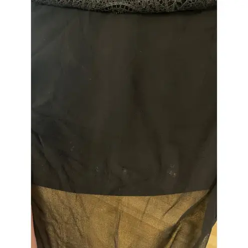 Cinq à Sept Fleur Silk Blend Blouse Black Womens Size Small