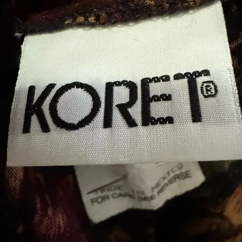 Vintage Floral Midi Skirt 100% Rayon academia indie sleaze Black Size 8