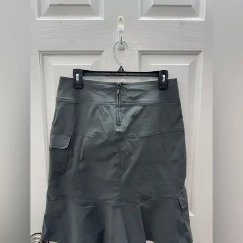 Royal Robbins Charcoal A-Line Skirt