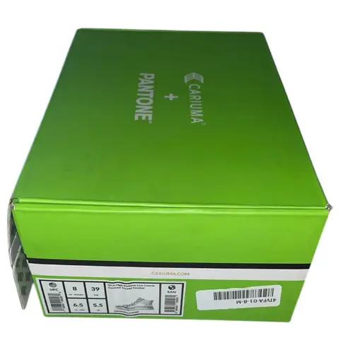 CARIUMA Oca High Pantone Lion Canvas Contrast Thread Sneakers 8.5 Women’s Brown