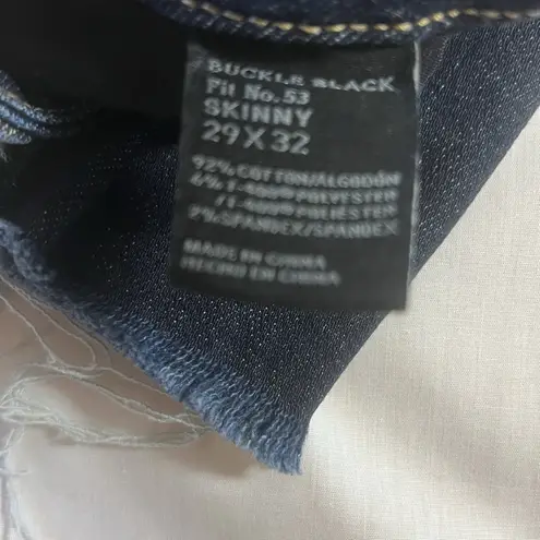 Silver Jeans Silver Jean Co Women's Black Skinny Stretch Jeans Size 32