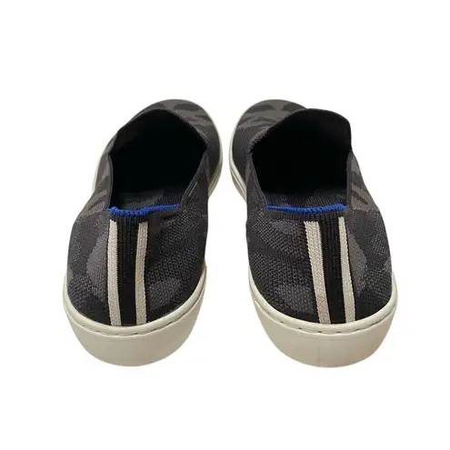 Rothy's Rothy’s the Original Slip On Sneaker Women’s 9 in Black Grey Camo Print