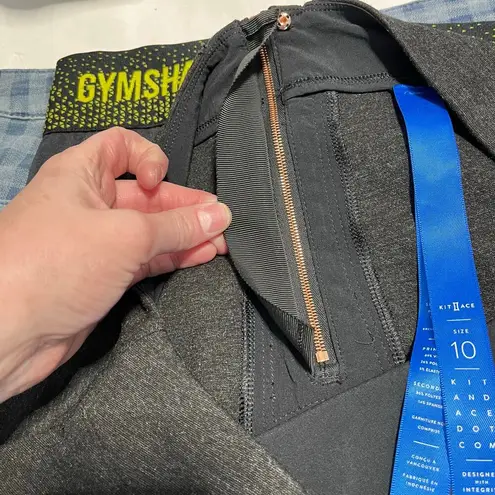 Kit and Ace black stretchy a line mini skirt women’s size 10