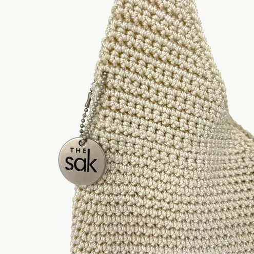 The Sak NWOT Crochet Shoulder Hobo 120 Bag 2000s Boho Y2K Aesthetic | OS | Cream