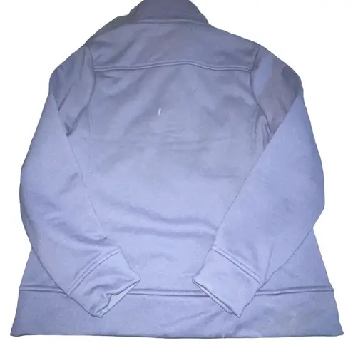 Fairway & Greene Ladies Zip Up Fleece Golf Jacket Size large Blue/Grey Golfing Blue