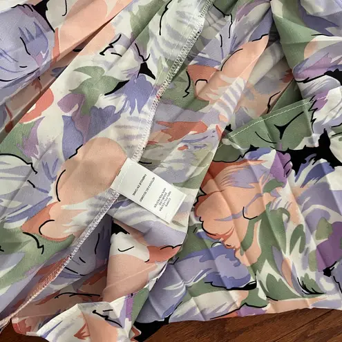 ASTR  the label BLYTHE FLORAL PLISSE MIDI DRESS