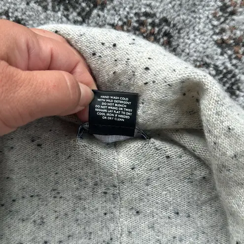 C by Bloomingdales Cashmere Drape Cardigan Gray XL