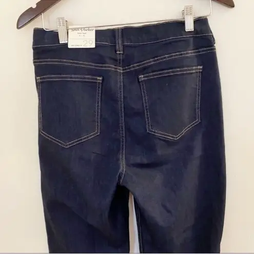 Savi Parker Maternity Jeans Size 29 NEW Dark Blue Wash Low Panel Stretch Waist