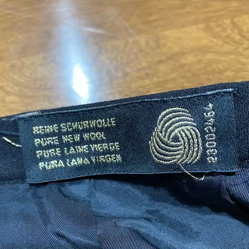 Neiman Marcus ESCADA Exclusive Wool Skirt FLAW 44