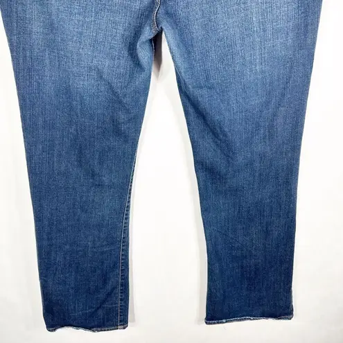 Bitten Sarah Jessica Parker Plus Size 22 Jeans Dark Blue High Rise Straight 663