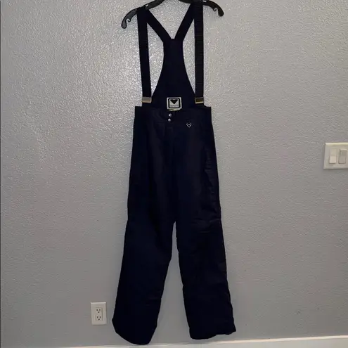 Obermeyer Vintage Applause Blue Snow Bibs Ski Snow Board One Piece Size 10