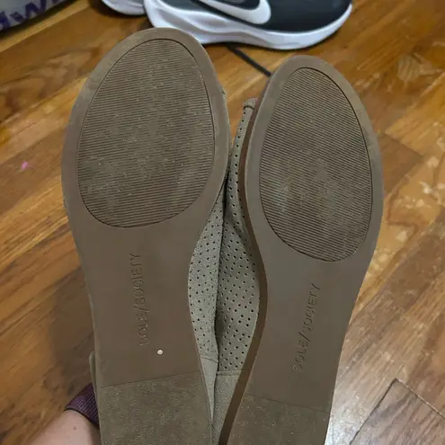 Sole Society Green Knit Sandals Casual Comfort